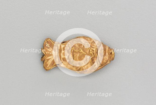 Necklace Bead in the Form of a Fish, 185-72 BC. Creator: Unknown.