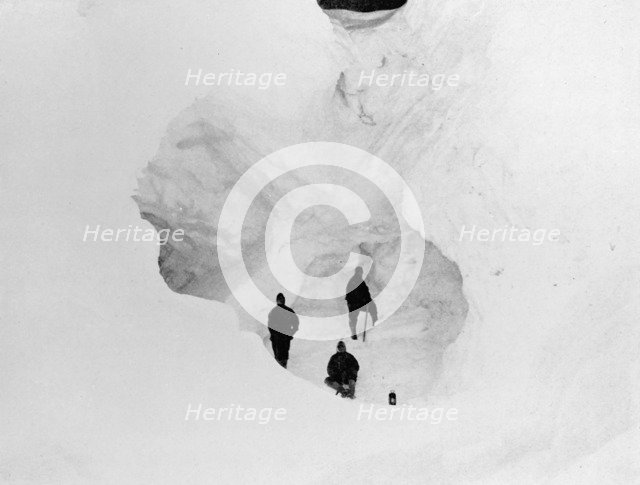 'Ice Cave', c1911, (1913). Artist: G Murray Levick.