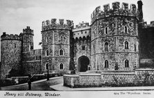 Henry VIII gateway, Windsor. Creator: Unknown.