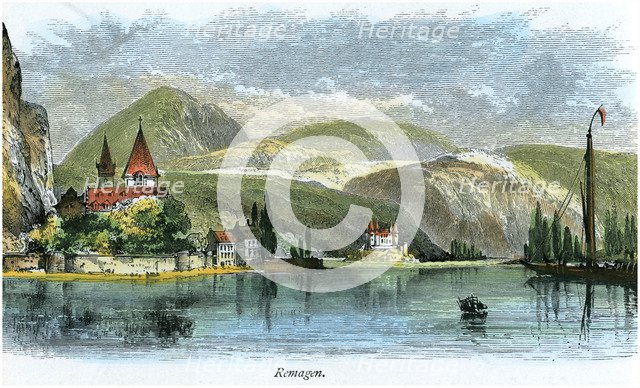 Remagen, Germany, c1875. Artist: Unknown