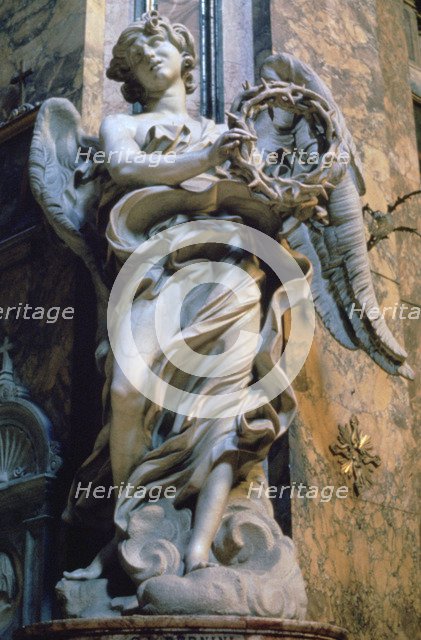 'Angel with the Crown of Thorns', 1667-1669. Artist: Gian Lorenzo Bernini