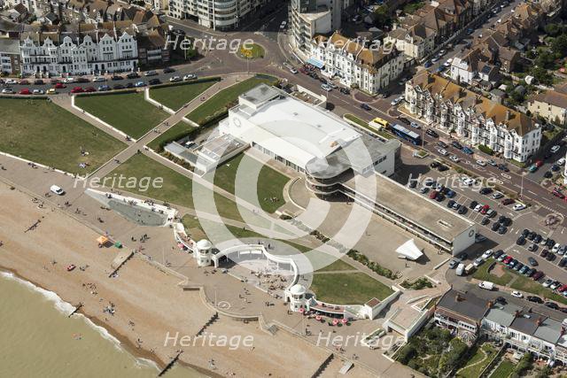 King George V Colonnade and De La Warr Pavilion, Bexhill, East Sussex, 2016. Creator: Historic England Staff Photographer.