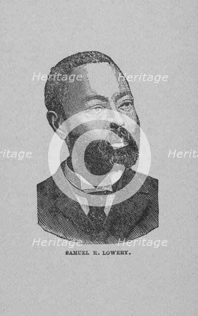 Samuel R. Lowery; [Silk culturist], 1897. Creator: Unknown.