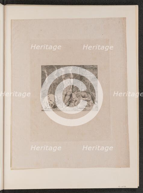 Job's Despair, 1825. Creator: William Blake.