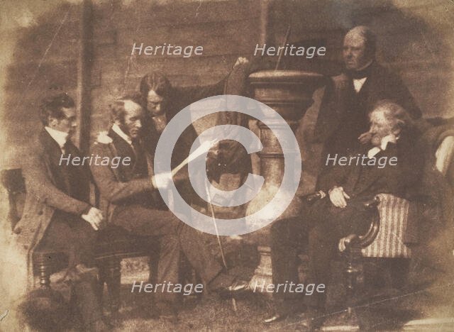 Annan Presbytery, 1843-47. Creators: David Octavius Hill, Robert Adamson, Hill & Adamson.