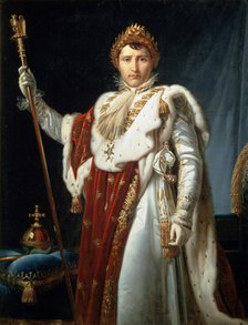'Portrait of Emperor Napoléon I Bonaparte', c1804. Artist: Francois Pascal Simon Gerard