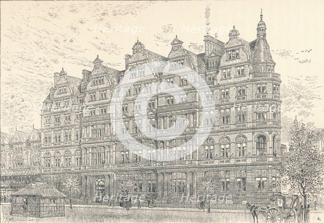 Constitutional Club, 1896. Artist: Unknown