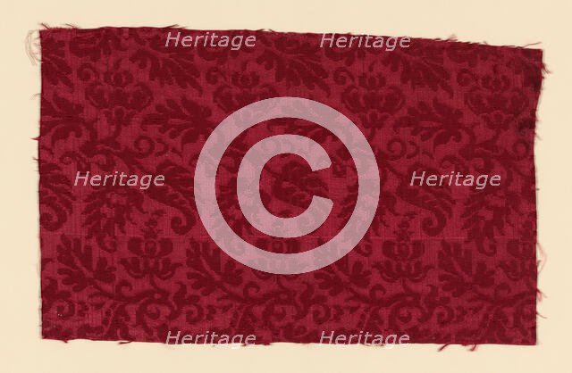 Fragment, Italy, 1600/50. Creator: Unknown.