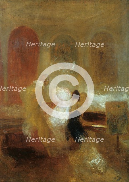 'Music Party, East Cowes Castle', c1835. Artist: JMW Turner