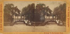 Round House, adjoining Falls, Fairmount Park, Philadelphia, Pennsylvania, about 1872. Creator: James Cremer.