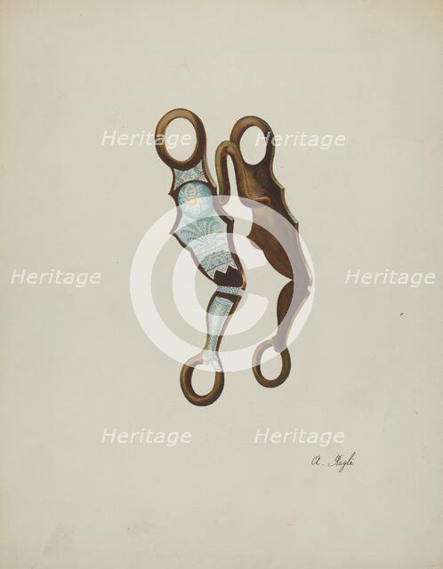 Bit, c. 1940. Creator: A. Regli.