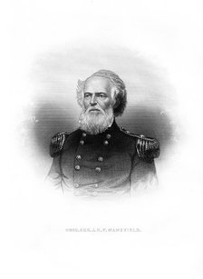 General Joseph King Fenno Mansfield, American soldier, (1872). Artist: Unknown