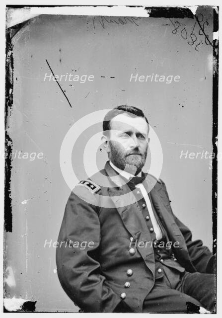 General Ulysses.S. Grant, between 1855 and 1865. Creator: Unknown.