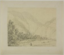 View of Jura Mountains, 1816. Creator: Unknown.