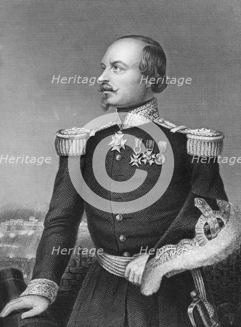 Marshal Canrobert, French soldier, 1857. Artist: DJ Pound