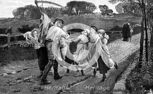 'The Reaper and the Flowers', 1882. Artist: Unknown