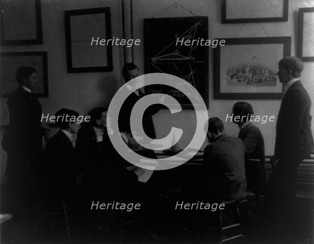 Washington, D.C. Public Schools- classroom scenes and school activities, (1899?). Creator: Frances Benjamin Johnston.