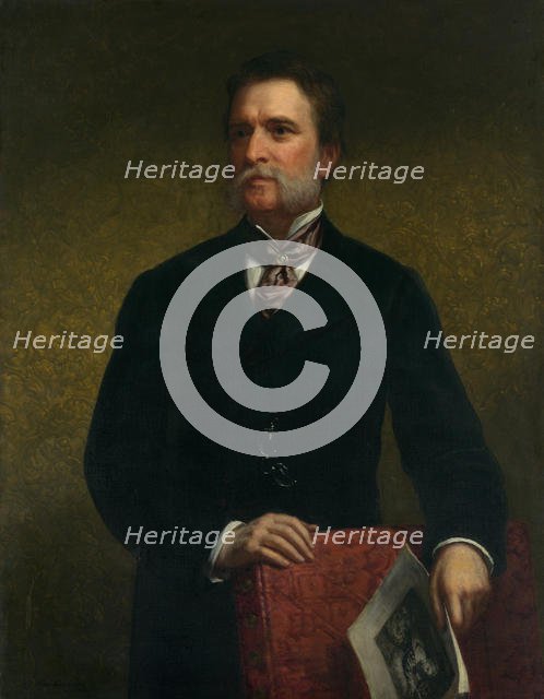 John Taylor Johnston, 1875. Creator: Daniel Huntington.