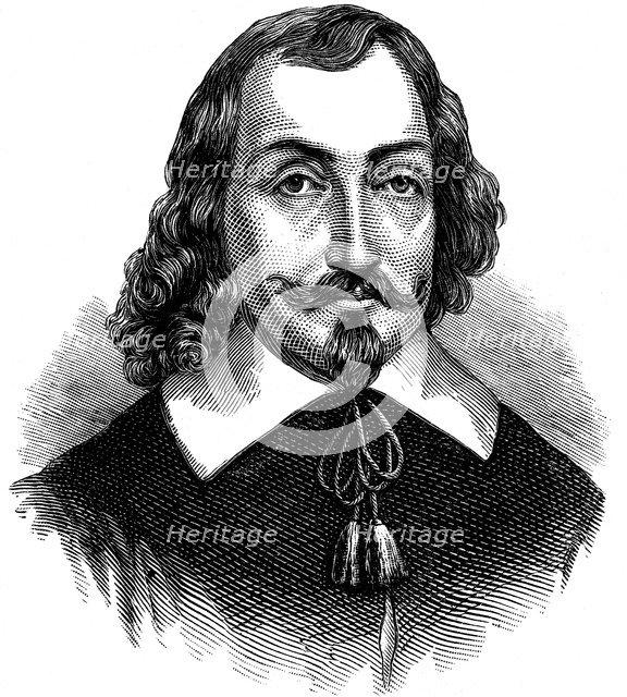 Samuel de Champlain, French explorer. Artist: Unknown