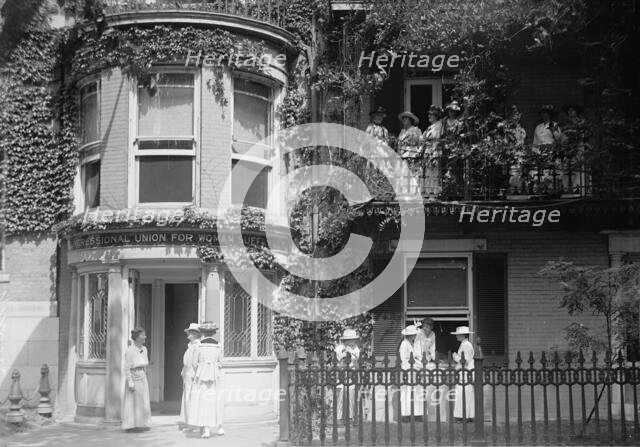 Cameron House, Later Part of Cosmos Club - Woman Suffrage, 1915. Creator: Harris & Ewing.