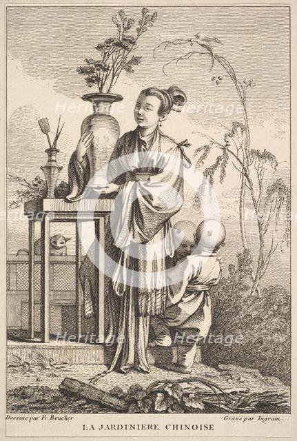 The Chinese Gardener, 1741-63. Creator: John Ingram.