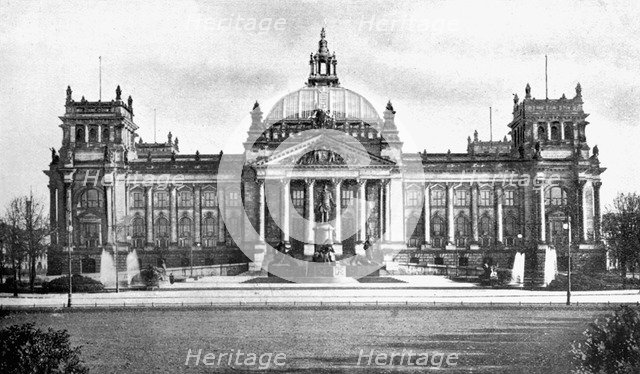 Germany's Houses of Parliament, Berlin, 1926. Artist: Unknown