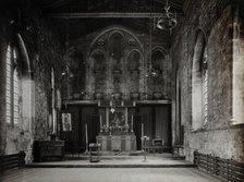 The church of St Bartholomew the Great; interior of the east end of the Lady Chapel. Creator: WF Taylor.