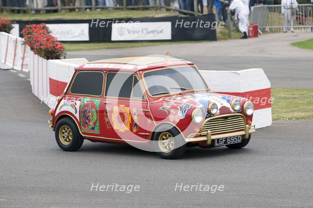 1969 Austin Mini Cooper S owned by Beatle George Harrison Artist: Unknown.