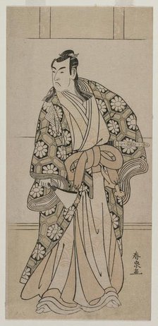 Ichikawa Monnosuke II as a Lord, 1780s. Creator: Katsukawa Shunsen (Japanese).