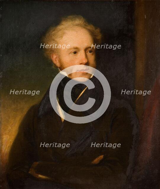 Portrait of Joseph Goodyear, 1839. Creator: Henry Room.