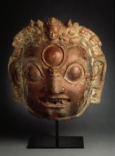 Head of the Hindu God Bhairava from a Libation Vessel, Late 15th century. Creator: Unknown.