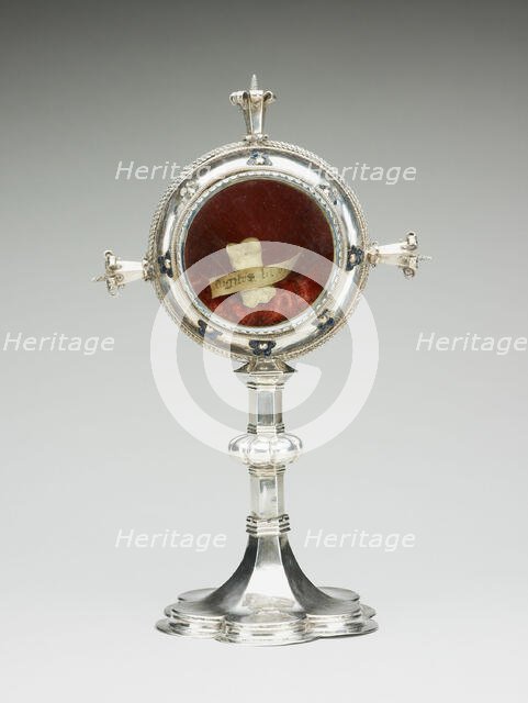 Reliquary Monstrance with a Relic of Saint Christina, Brunswick, 1450/1500. Creator: Unknown.