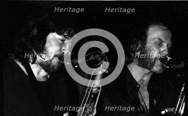 Dick Morrisey and Dave Quincy, If, Marquee Club, Soho, London, 1971. Creator: Brian O'Connor.