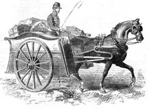 Patent Military Foraging-Cart, 1854. Creator: Unknown.