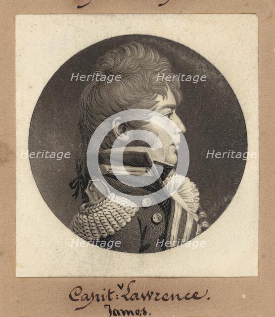 James Lawrence, 1810. Creator: Charles Balthazar Julien Févret de Saint-Mémin.