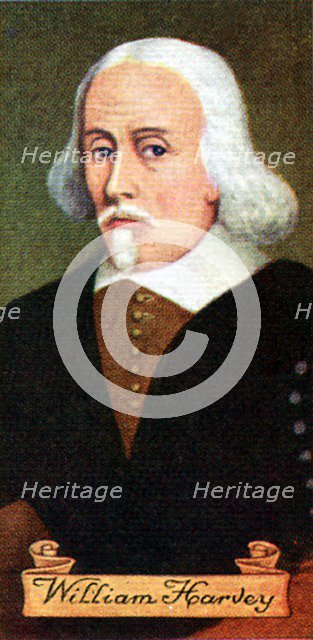 William Harvey, taken from a series of cigarette cards, 1935. Artist: Unknown