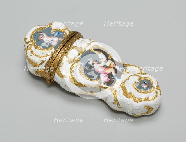 Nécessaire, England, c. 1770. Creator: Staffordshire Potteries.