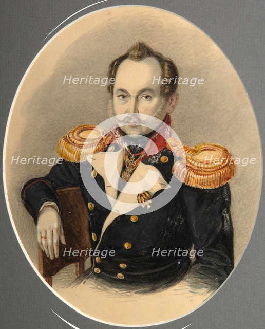 Portrait of Grigory Maximovich Rehbinder. Artist: Anonymous  