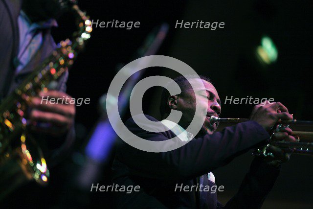 Roy Hargrove, 2009. Artist: Alan John Ainsworth.