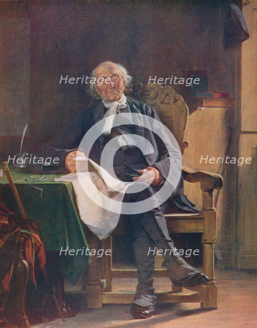 'No News', c1833, (c1915). Artist: Thomas Sword Good.