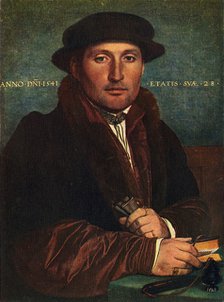 'Portrait of a Man', 1541, (1909). Artist: Hans Holbein the Younger.