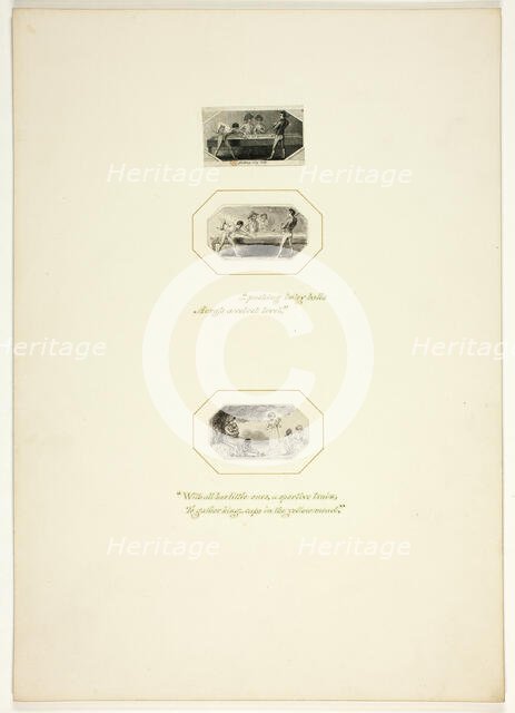 Study for a plate from The Task, c. 1800. Creator: Thomas Stothard.