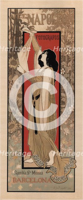 Compañía fotográfica Napoleón, 1895. Artist: Riquer Inglada, Alejandro de (1856-1920)