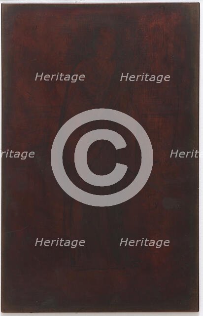 The Model Resting: Printing plate/block, 1870. Creator: James Abbott McNeill Whistler.