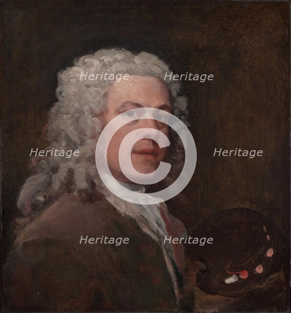 Self-Portrait, ca. 1735. Creator: William Hogarth.