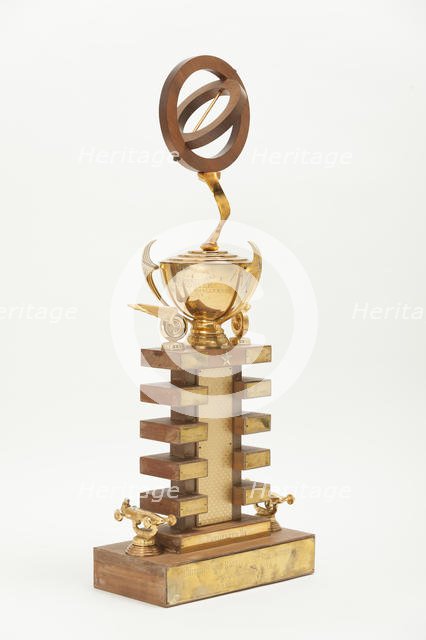 SEMA (Speed Equipment Manufacturers Association) Allard trophy for dragsters. Creator: Unknown.