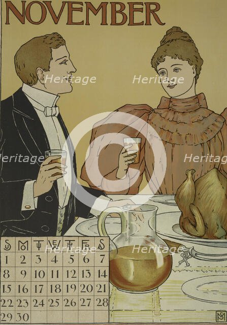 November, c1887 - 1922. Creator: Unknown.