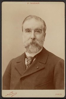 Portrait of Ludovic Halévy, about 1900. Creator: Paul Nadar.