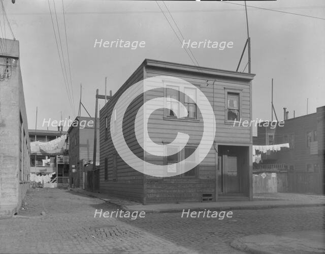 Lilac Street, Mission District, San Francisco, California, 1938. Creator: Dorothea Lange.