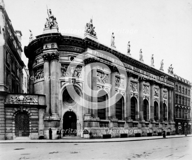 National Provincial Bank, London. Artist: Anon